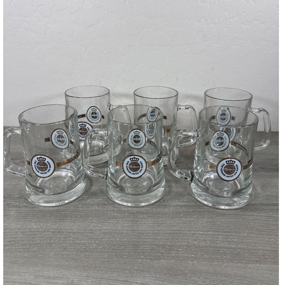 German Warsteiner Beer Stein Mug Eine Königin Unter Den Bieren .3L Gold Accents